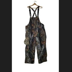 GAMEHIDE Men's 3X Camouflage Mossy Oak Breakup Insulated Hunting Coveralls Pants